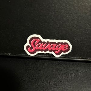 SAVAGE WORD STICKER